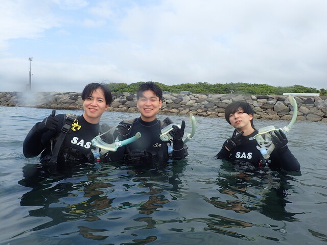 千葉県館山市の沖ノ島海水浴場で体験ダイビングを開催いたしました。｜千葉県館山市の沖ノ島ダイビングサービスマリンスノー