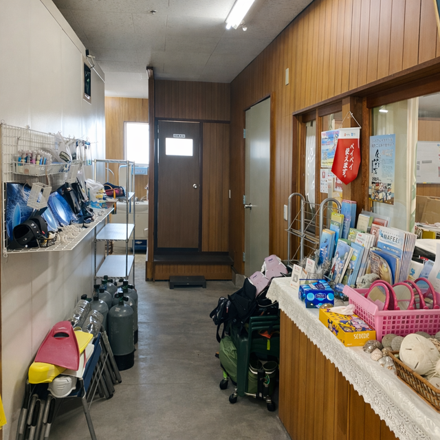 動線が整理された店内で初心者でも迷わず準備できる雰囲気