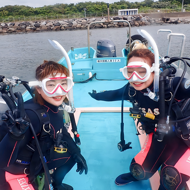 ファンダイブ完全ガイド｜初心者・ブランクも安心の沖ノ島ファンダイビング｜マリンスノー