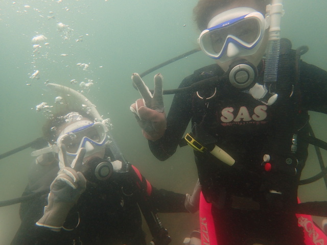 千葉県館山市の沖ノ島沖でオープンウォーター講習海洋実習最終日を開催いたしました。｜千葉県館山市の沖ノ島ダイビングサービスマリンスノー