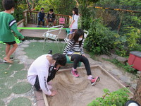 令和3年12月7日　スラックラインとモルック