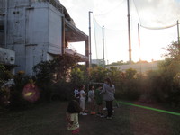 令和3年12月7日　スラックラインとモルック