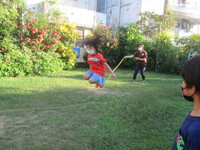 r03/10/01 大縄跳びと二重飛び