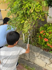 令和4年9月2日　近隣清掃