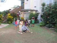 令和3年12月7日　スラックラインとモルック