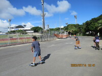 令和5年7月14日　おにごっこ＆自転車