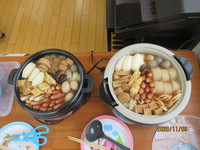 R2/11/9 おでんと鍋について