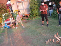 令和3年12月7日　スラックラインとモルック