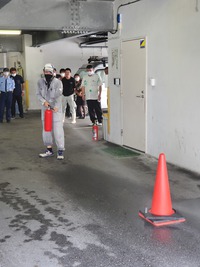 消火訓練(上盛)
