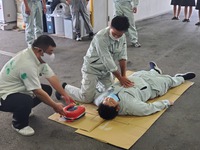 胸骨圧迫(実践)