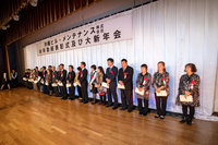 永年勤続表彰式(整列)②