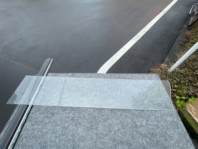 曲線ガラス加工