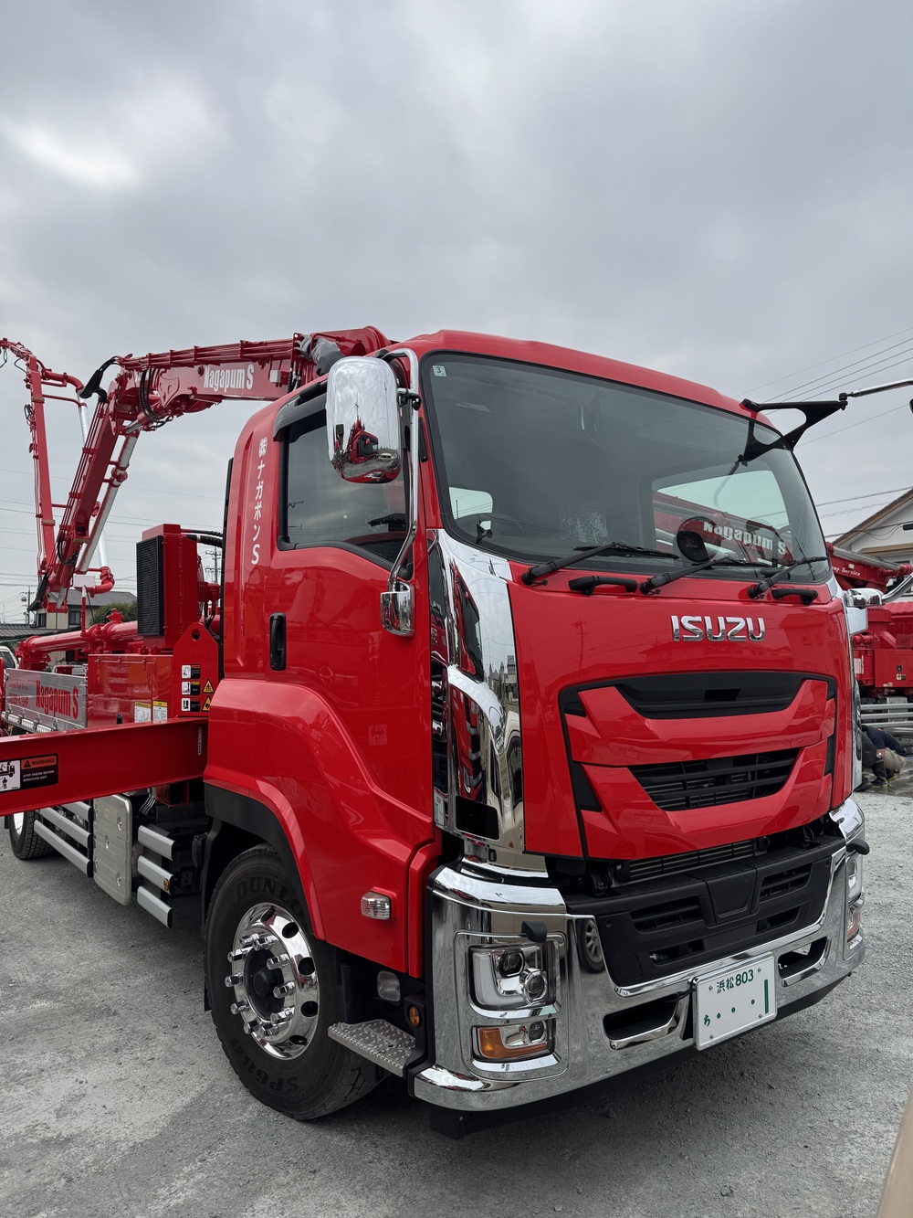 保有車両｜静岡・愛知のコンクリートポンプ車・コンクリート打設なら