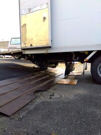 スロープ勾配　施工前