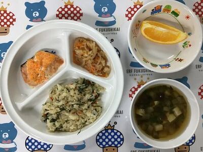 今日の給食