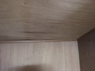 【横浜市保土ヶ谷区での雨漏りの修理】雨水でふやけた天井①