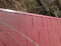 何年か前に塗装工事をしたスレート瓦