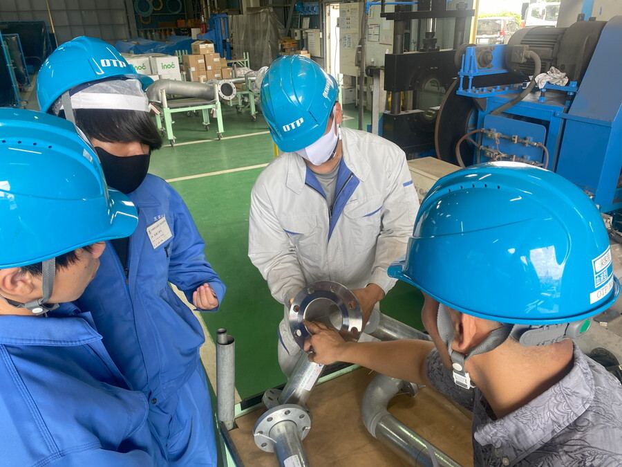 2023年美里工業高校職場体験