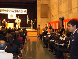 沖縄警察署　定例表彰式