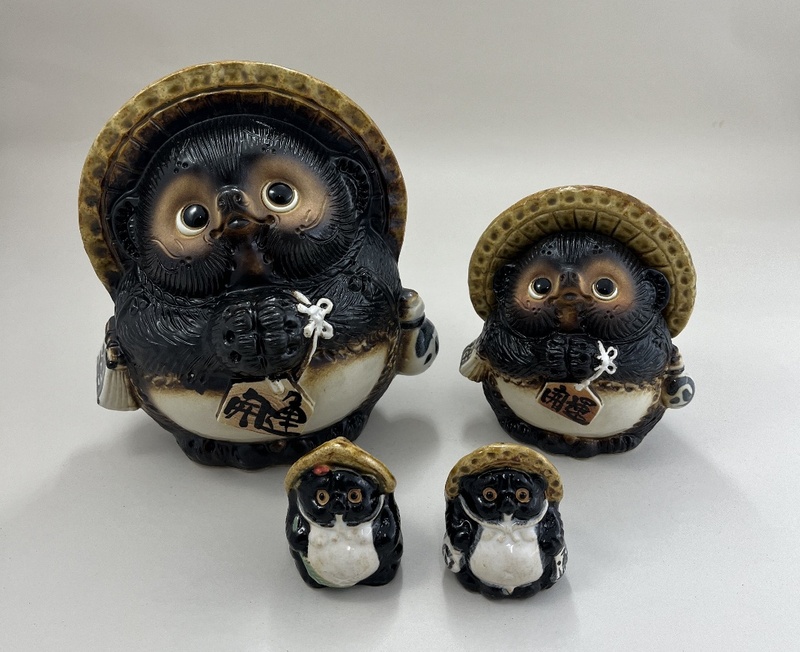 RITAO CHAN専用 陶器 の 根付 三点 RITAO CHAN専用 陶器 の 根付 三点