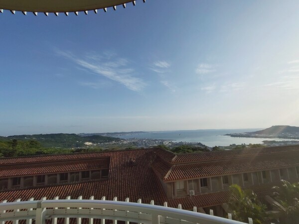 旅行　ユインチホテルの部屋から