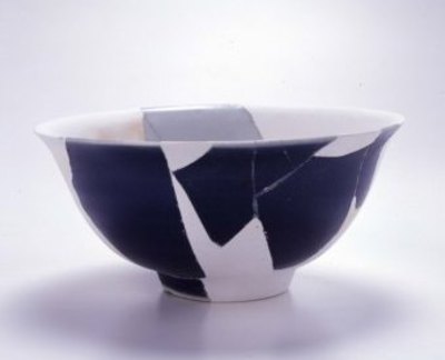 瑠璃釉磁器碗