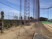 ネット部分張替え作業