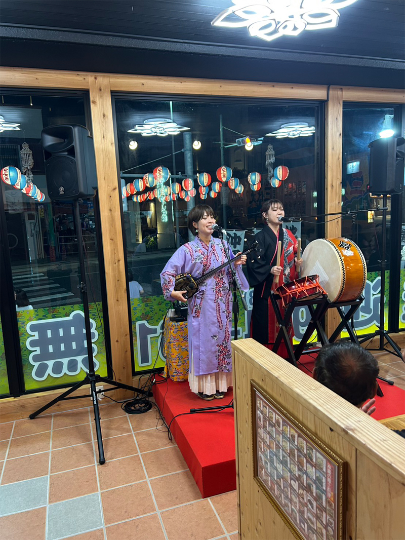 島唄と沖縄料理 花琉球 恩納店/沖縄民謡・島唄三線ライブ