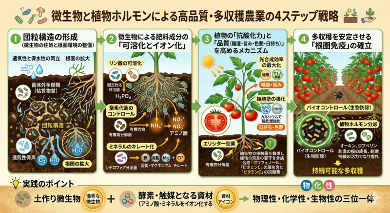 微生物の働き