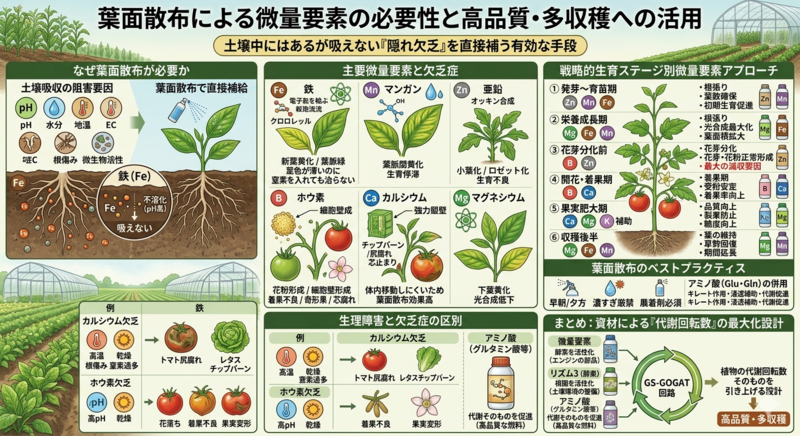 葉面散布