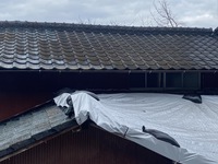 西野エクステリア　屋根ふき付き工事