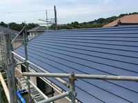 鈴鹿市　屋根の葺き替え工事