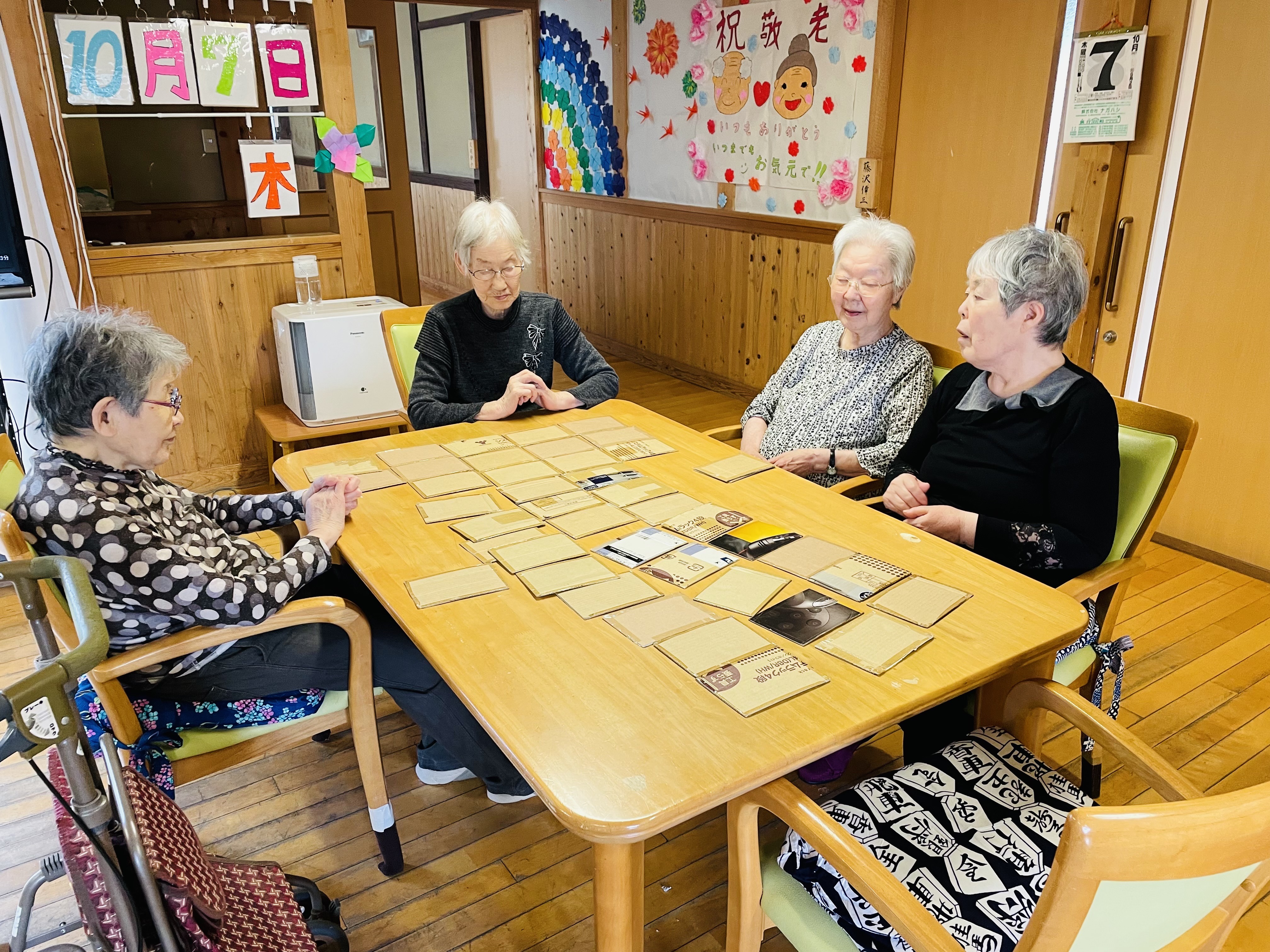 気楽にお話!和気あいあいと過ごされています。 気楽にお話!和気あいあいと過ごされています。
