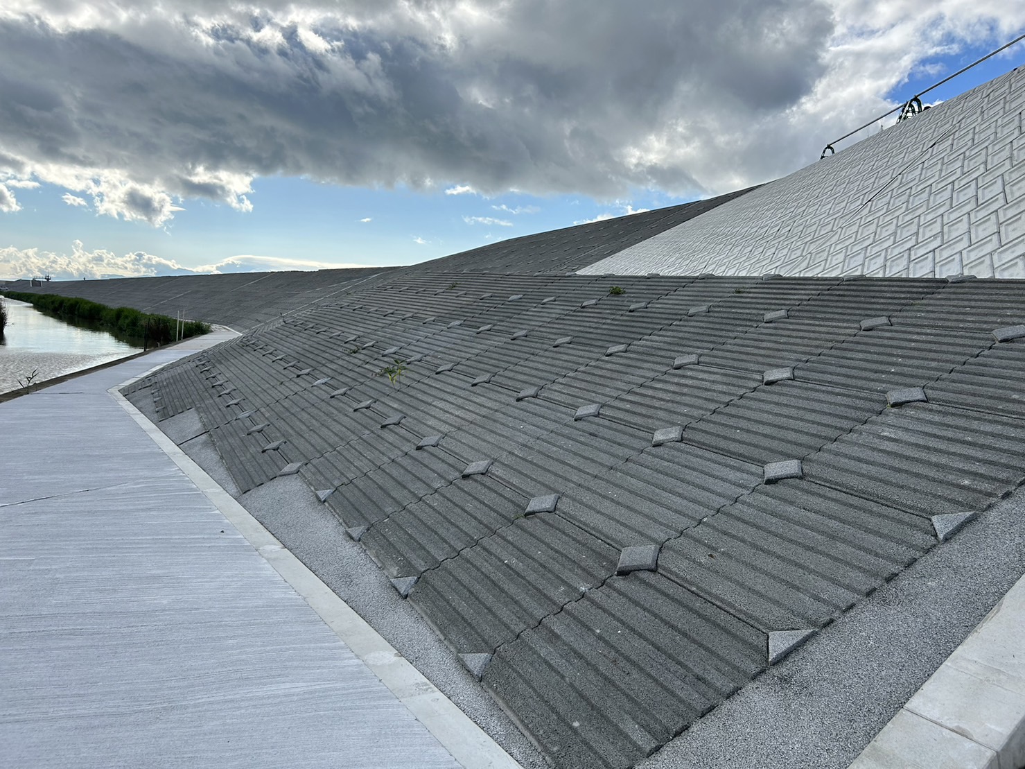 緑川住吉地区上流護岸工事