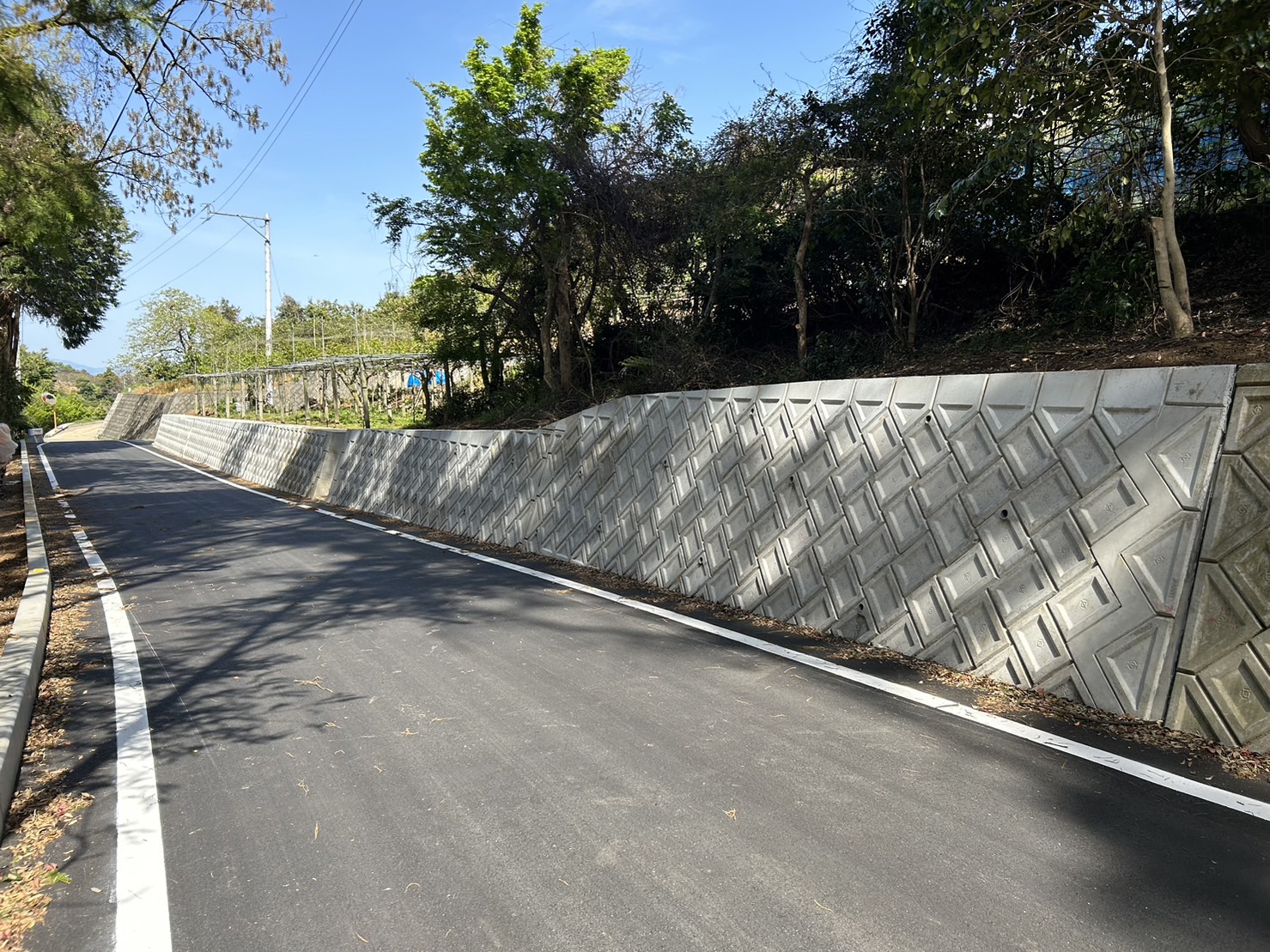 市道河内町野出第1号線ほか1路線道路改良工事