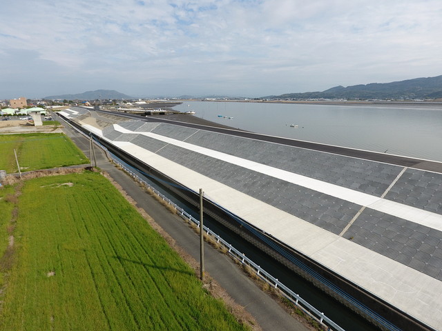 緑川海路口地区(3工区)築堤工事