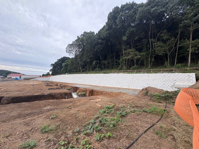 タイヘイテクノス 石川第二工場新築工事に伴う造成工事