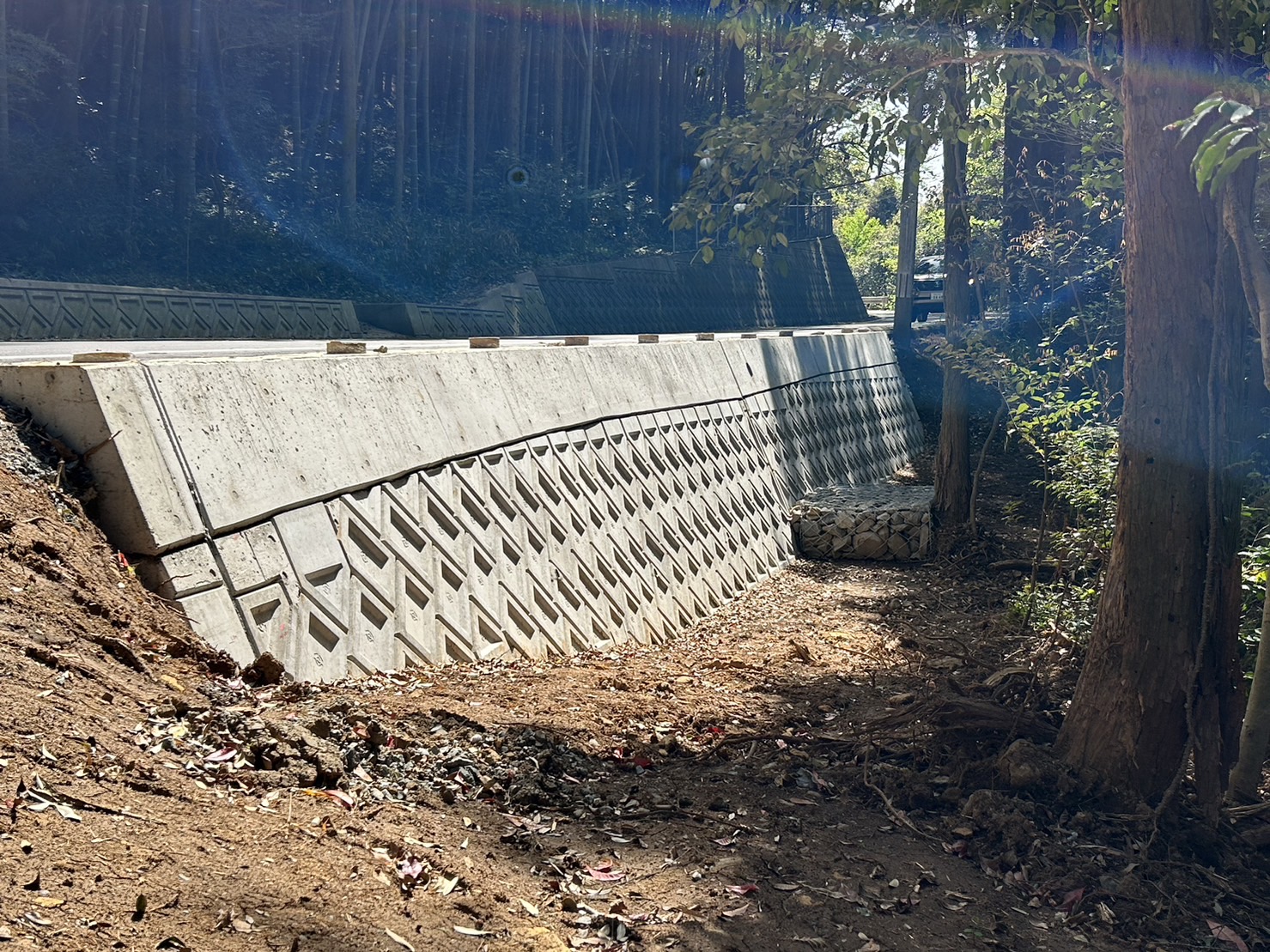 市道河内町野出第1号線ほか1路線道路改良工事