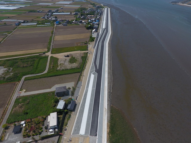 緑川綱津地区(3工区)築堤工事