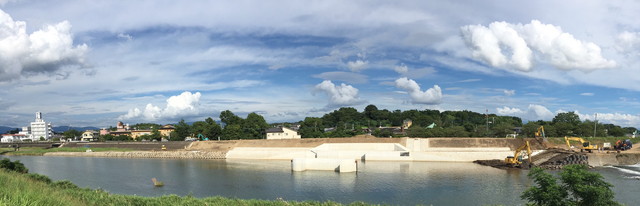 合志川山城堰改築(一期)工事