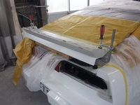 ＦＲＰ製品の加工～修復～なんでもお任せください(^^)/<br />
時間をかけて、時には採算度外視でもやります(^^♪<br />
フェアレディＺ～Ｚ３１リアスポイラー作り直し