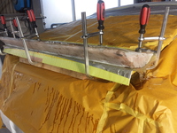 ＦＲＰ製品の加工～修復～なんでもお任せください(^^)/<br />
時間をかけて、時には採算度外視でもやります(^^♪<br />
フェアレディＺ～Ｚ３１リアスポイラー作り直し