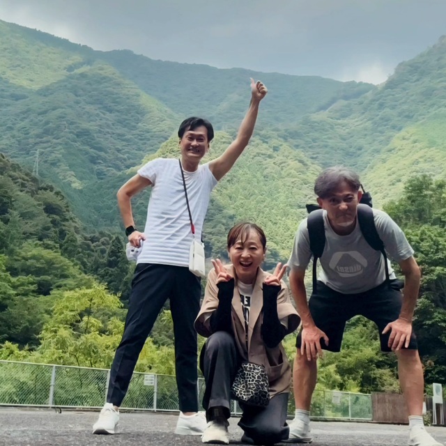 2025年8月18日~19日-壮大な自然に恵まれた秘境グランピング。開発施工の本格化と共に開業準備チームも現地入りして事業主様とのミーティング開始。開業日までにはかなりの量のタスクがありますが二人三脚で一つ一つクリアにしていきます(徳島県)