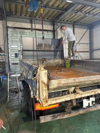 4トンダンプ修理