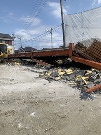 鉄骨構造建屋解体工事