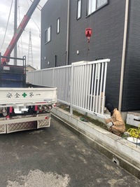 フェンス製作、取付