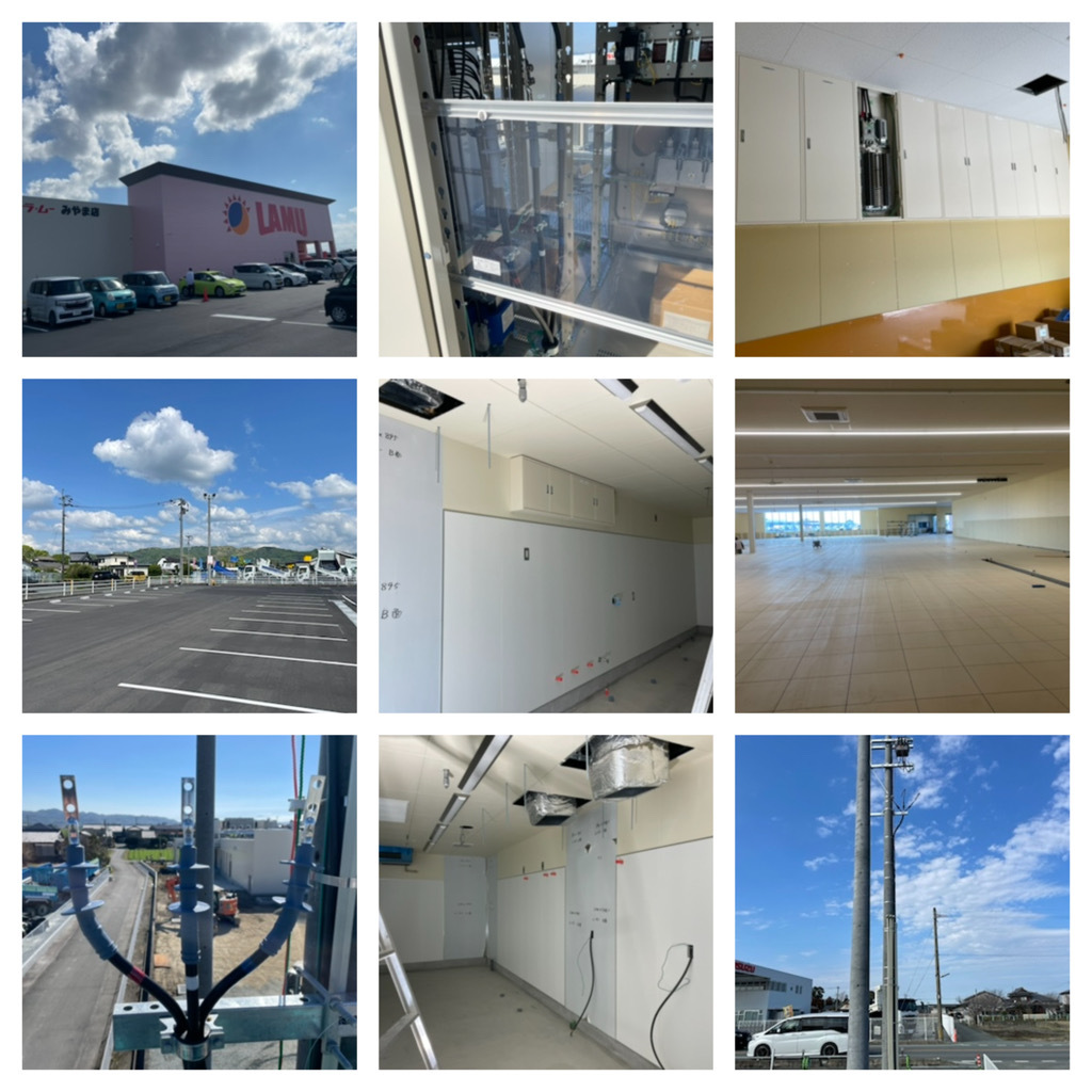 ラ・ムーみやま店新築工事 ラ・ムーみやま店新築工事