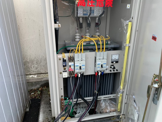 佐世保某所 台風災害停電復旧工事 佐世保某所 台風災害停電復旧工事