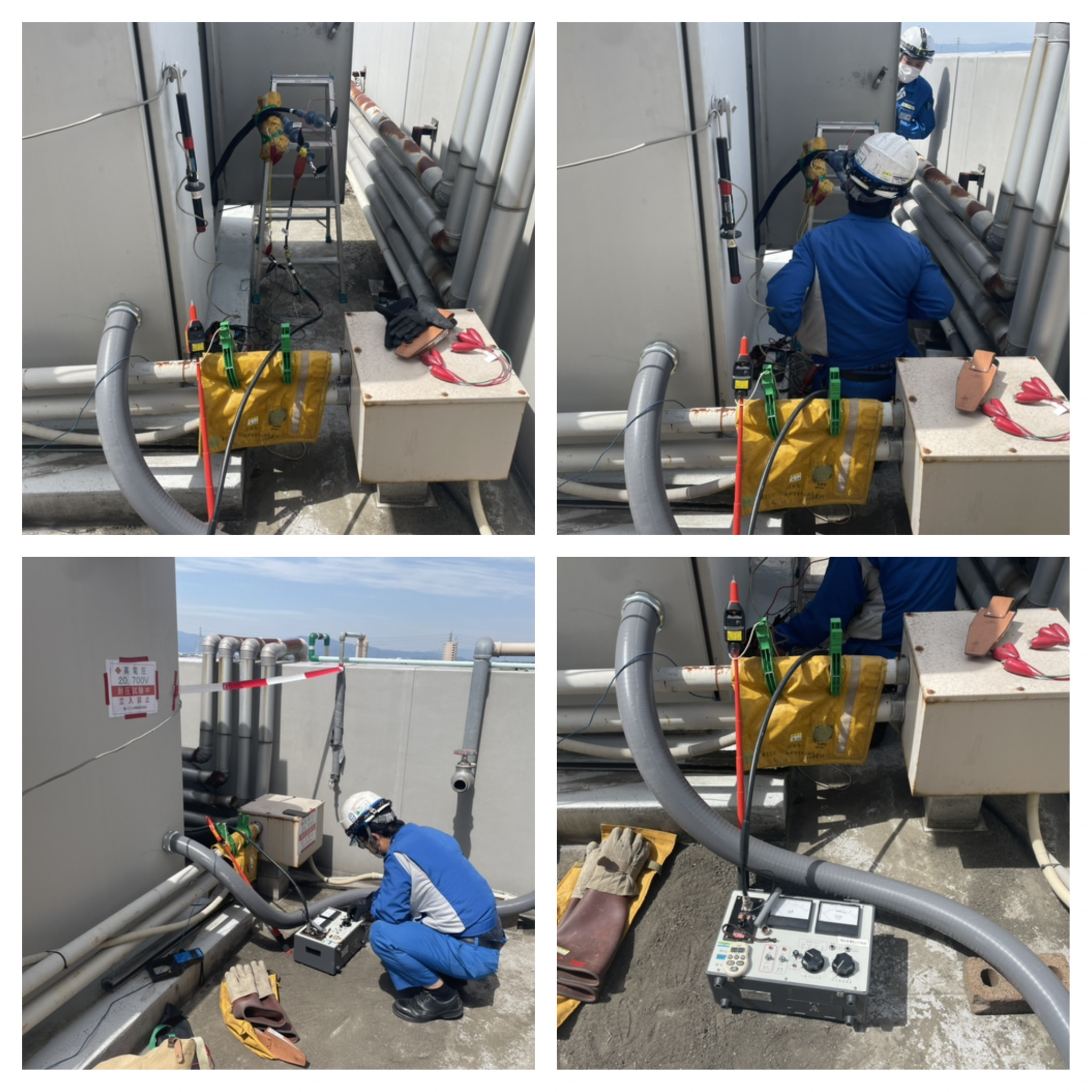 大川市某所 高圧ケーブル更新工事 大川市某所 高圧ケーブル更新工事