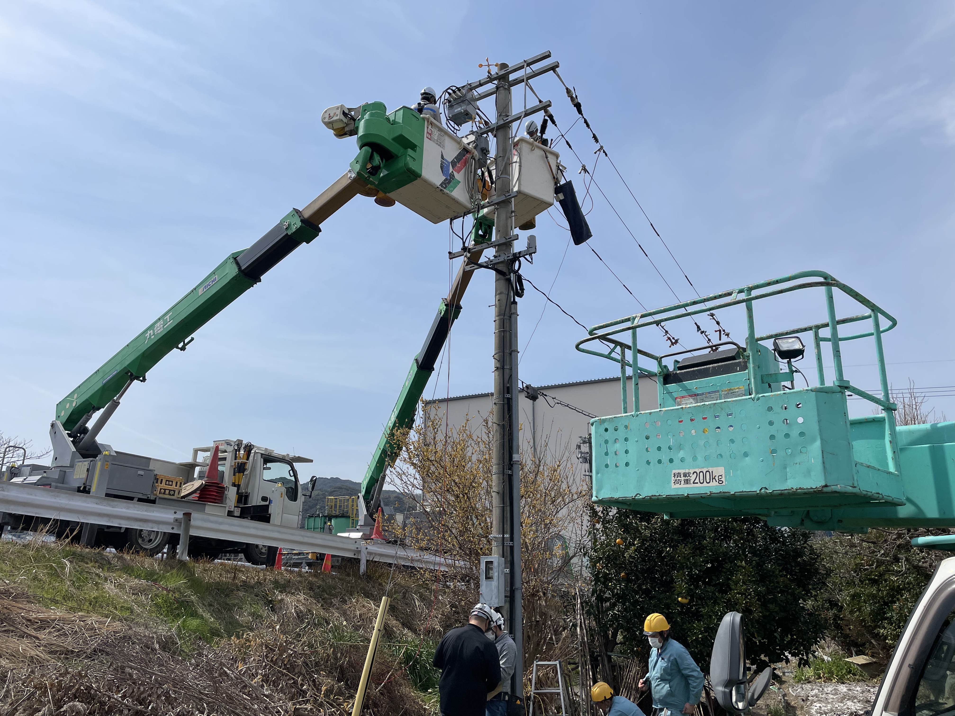 唐津市河川事務所PAS交換工事 唐津市河川事務所PAS交換工事